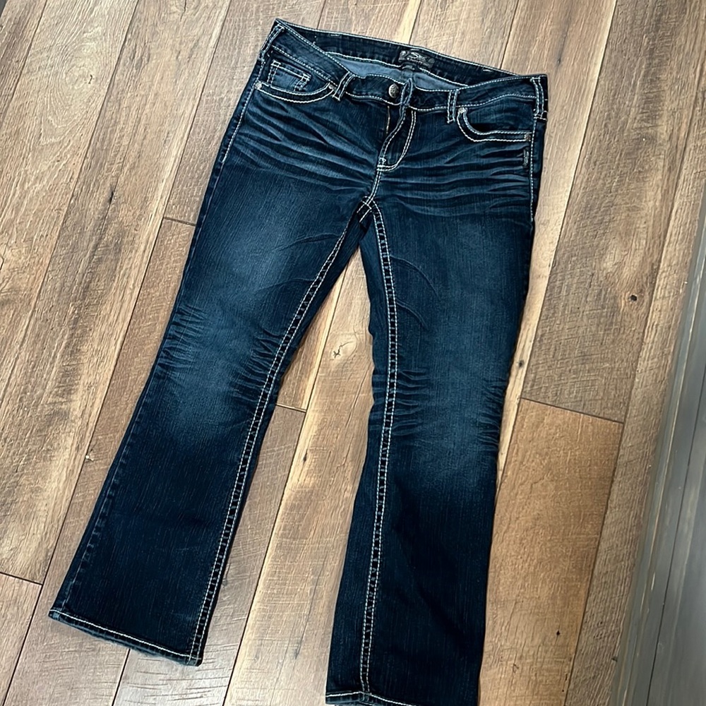 Silver brand aiko bootcut 34w/31L very good condition
